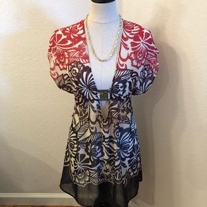 BECCA Beach Cover Jungle print (XS-S)